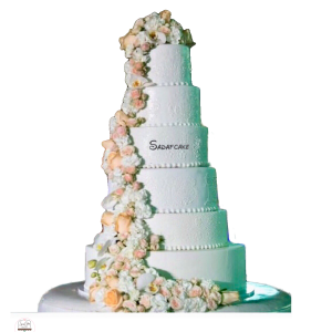 Elegant wedding cake
