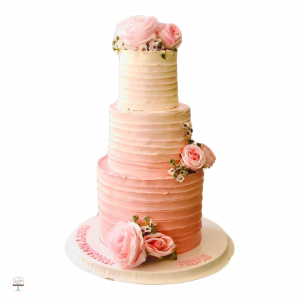 Pinky Buttercream Cake