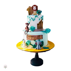 Safary birthday cake