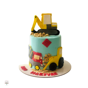 Excavator cake