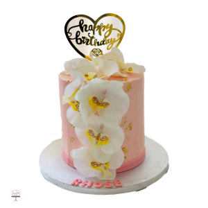 Orchid cake